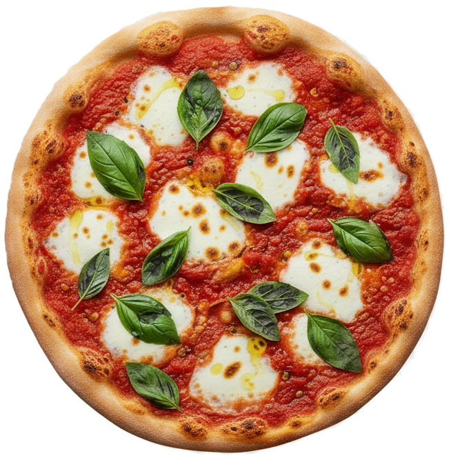 Margherita pizza